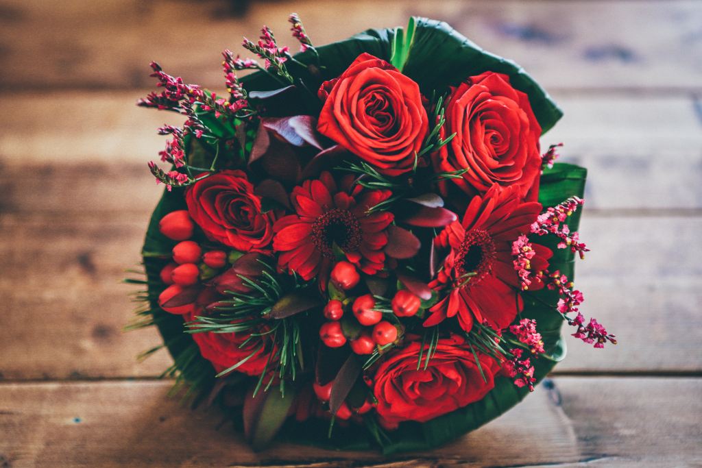 Christmas Wedding Bouquet